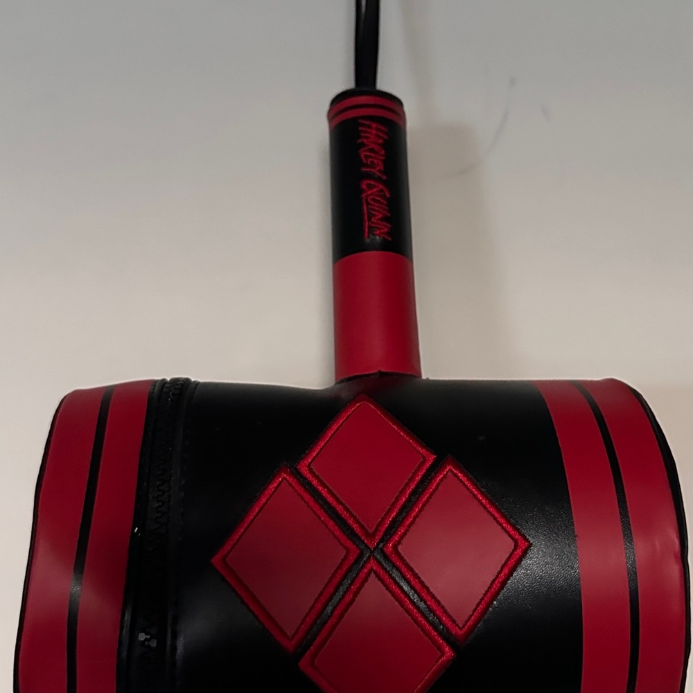 Harley Quinn Red & Black Mallet